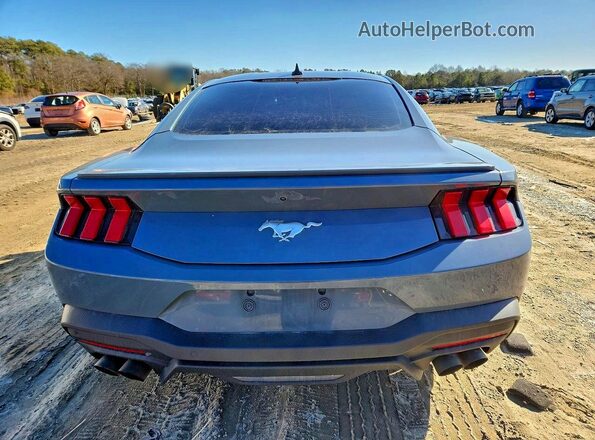 1FA6P8TH7R5131387 2024 FORD MUSTANG Синий Вид сзади