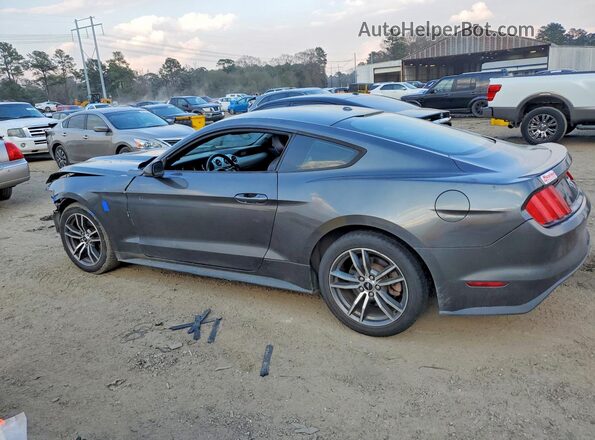 1FA6P8TH8G5317243 2016 FORD MUSTANG Черный Задняя левая четверть