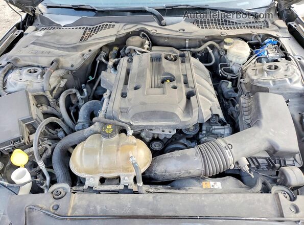 1FA6P8TH8G5317243 2016 FORD MUSTANG Черный Вид задней части салона
