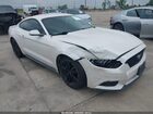2017 Ford Mustang Ecoboost White vin: 1FA6P8TH8H5249916