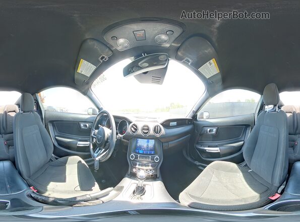 1FA6P8TH8M5156033 2021 FORD MUSTANG Синий Вид наклейки с VIN-кодом