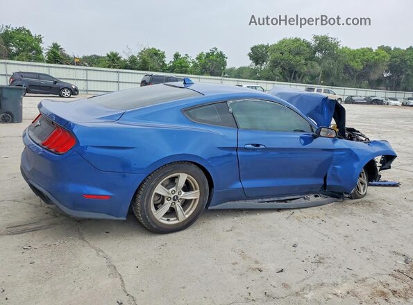 1FA6P8TH8N5140769 2022 FORD MUSTANG Blue Tył prawy