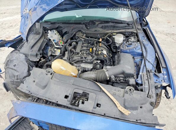 1FA6P8TH8N5140769 2022 FORD MUSTANG Blue Widok wnętrza z tyłu