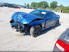 2018 Ford Mustang Ecoboost Синий vin: 1FA6P8TH9J5113252