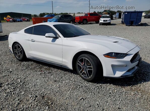 1FA6P8TH9L5120317 2020 FORD MUSTANG Белый Передняя правая четверть