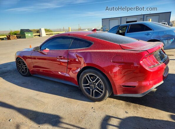 1FA6P8TH9M5157739 2021 FORD MUSTANG Red უკანა მარცხენა