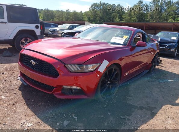 1FA6P8THXG5264089 2016 FORD MUSTANG Red Front left