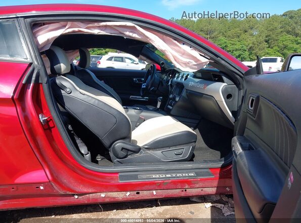 1FA6P8THXG5264089 2016 FORD MUSTANG Red Front interior view