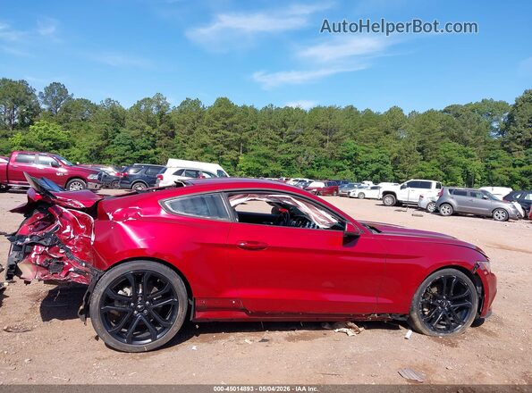 1FA6P8THXG5264089 2016 FORD MUSTANG Red 360 interior view