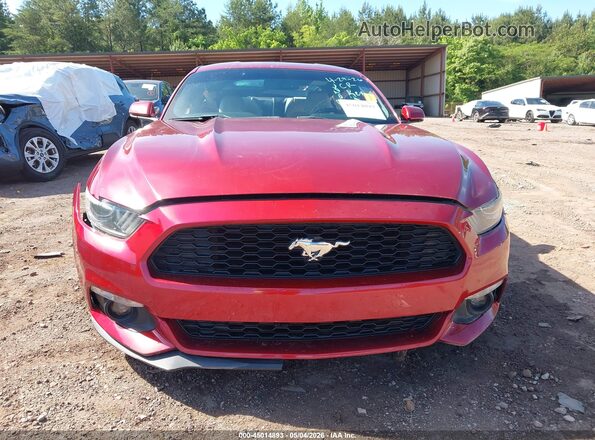 1FA6P8THXG5264089 2016 FORD MUSTANG Red Rear interior view