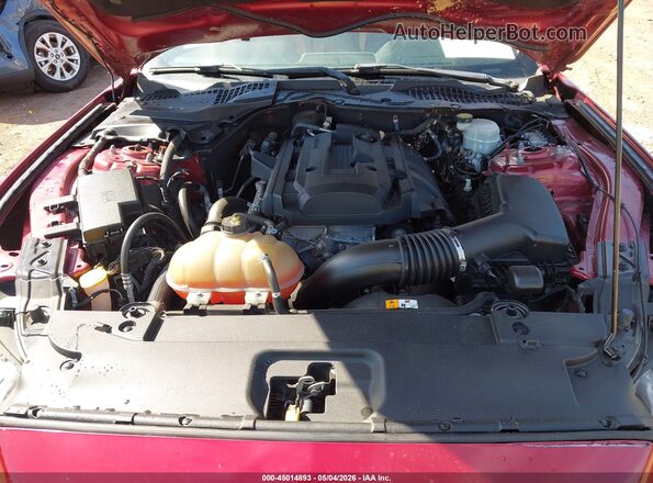 1FA6P8THXG5264089 2016 FORD MUSTANG Red Rear view