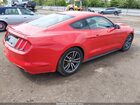 2016 Ford Mustang Ecoboost Красный vin: 1FA6P8THXG5308656