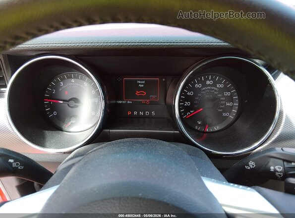 1FA6P8THXG5308656 2016 FORD MUSTANG Красный Вид задних сидений