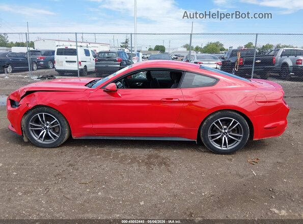 1FA6P8THXG5308656 2016 FORD MUSTANG Красный Панорамный вид салона 360°