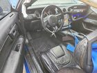 2018 Ford Mustang Синий vin: 1FA6P8THXJ5174593