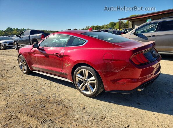 1FA6P8THXM5140111 2021 FORD MUSTANG Red უკანა მარცხენა