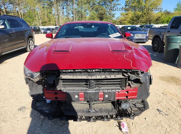 1FA6P8THXM5140111 2021 FORD MUSTANG Red წინა ხედი