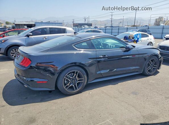 1FA6P8THXN5129403 2022 FORD MUSTANG Black უკანა მარჯვენა