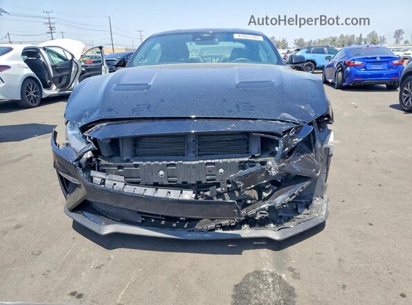 1FA6P8THXN5129403 2022 FORD MUSTANG Black წინა ხედი