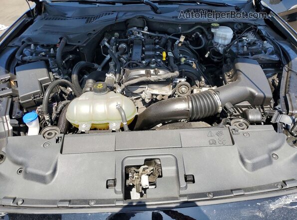 1FA6P8THXN5129403 2022 FORD MUSTANG Black უკანა სალონის ხედი