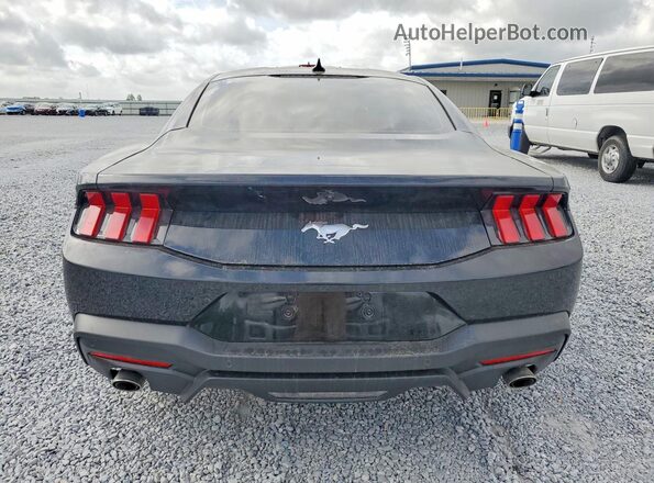 1FA6P8THXS5101340 2025 FORD MUSTANG Black Widok z tyłu