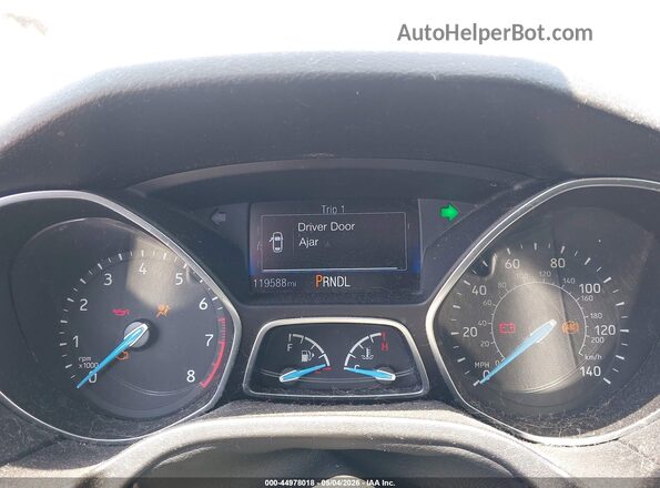 1FADP3E20GL285290 2016 FORD FOCUS Белый Вид задних сидений