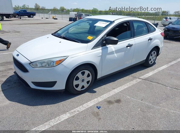 1FADP3E20GL285290 2016 FORD FOCUS Белый Передняя левая четверть