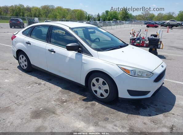 1FADP3E20GL285290 2016 FORD FOCUS Белый Передняя правая четверть