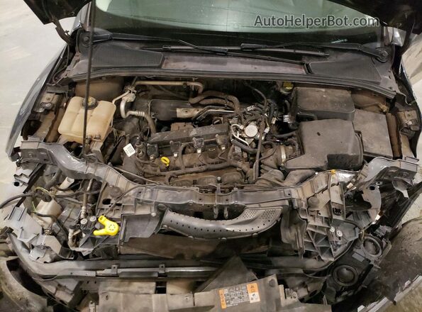 1FADP3E20GL405430 2016 FORD FOCUS Gray Вид задньої частини салону