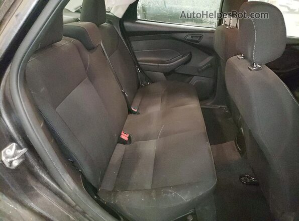 1FADP3E20GL405430 2016 FORD FOCUS Gray Вид задніх сидінь