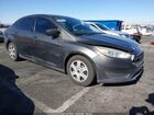 2016 Ford Focus S Gray vin: 1FADP3E21GL246465