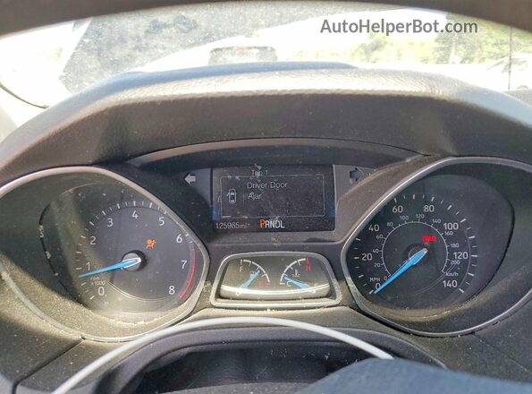 1FADP3E21JL299044 2018 FORD FOCUS Черный Вид панели приборов