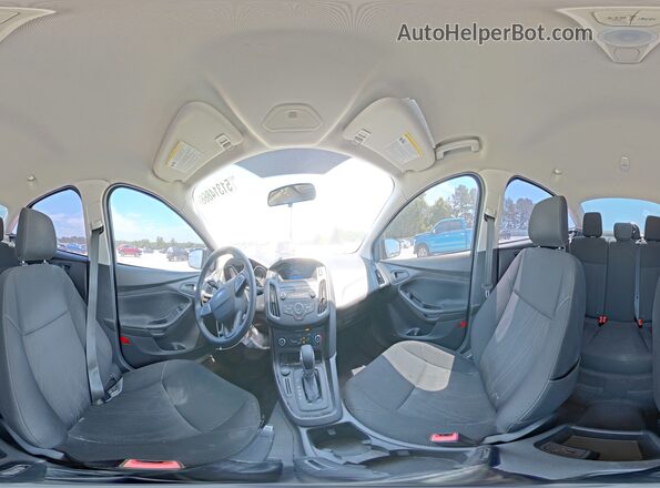 1FADP3E21JL299044 2018 FORD FOCUS Черный Вид задних сидений