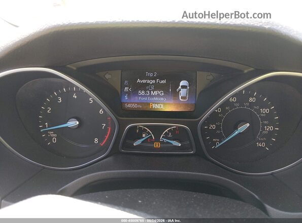 1FADP3E22GL206847 2016 FORD FOCUS Белый Вид задних сидений