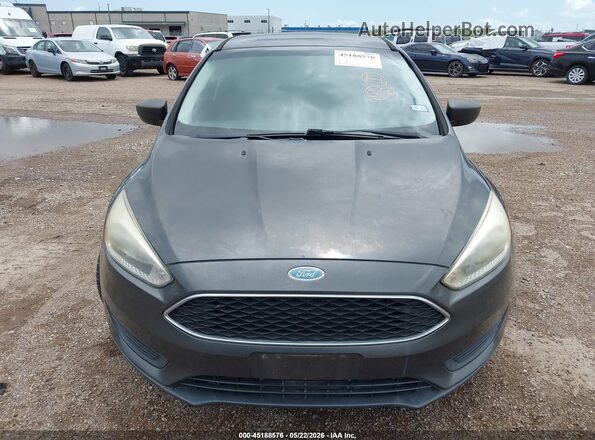 1FADP3E22HL313673 2017 FORD FOCUS Gray Widok z przodu