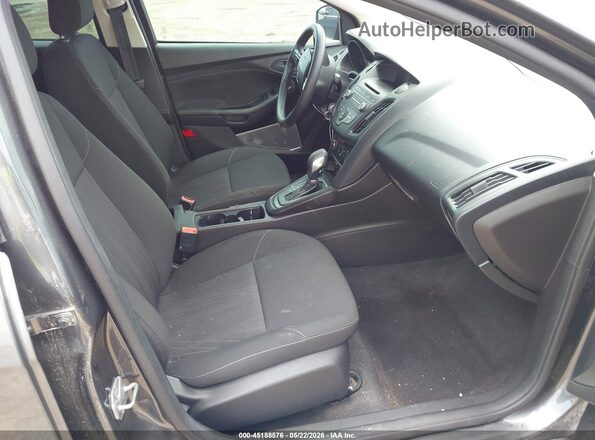 1FADP3E22HL313673 2017 FORD FOCUS Gray Widok wnętrza z przodu