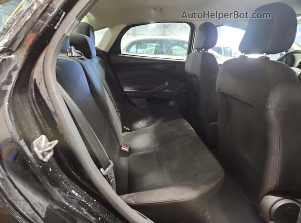 1FADP3E23GL202709 2016 FORD FOCUS Black Вид задніх сидінь