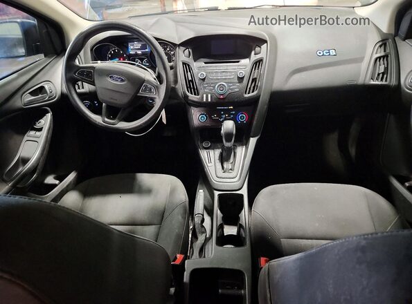 1FADP3E23GL202709 2016 FORD FOCUS Black Вид панелі приладів