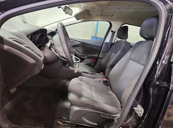 1FADP3E23GL202709 2016 FORD FOCUS Black Вид салону спереду
