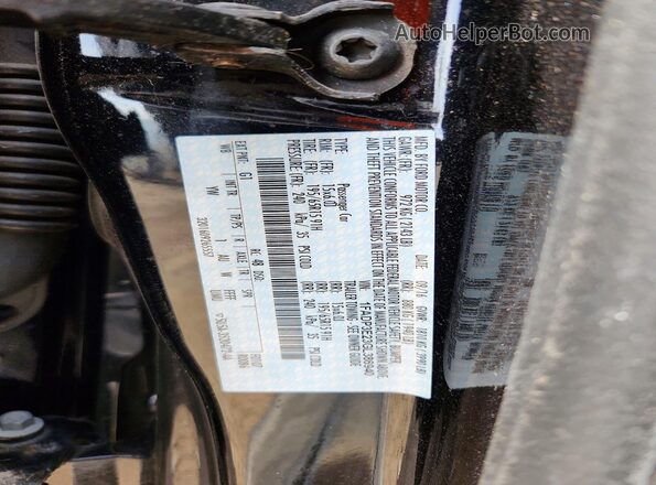 1FADP3E23GL386940 2016 FORD FOCUS Black Widok komory silnika