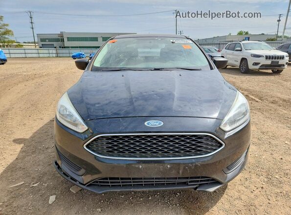 1FADP3E23GL386940 2016 FORD FOCUS Black Widok z przodu