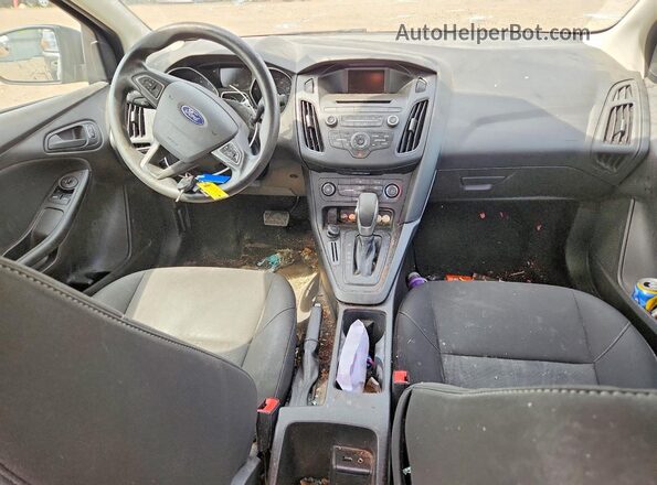 1FADP3E23GL386940 2016 FORD FOCUS Black Widok deski rozdzielczej