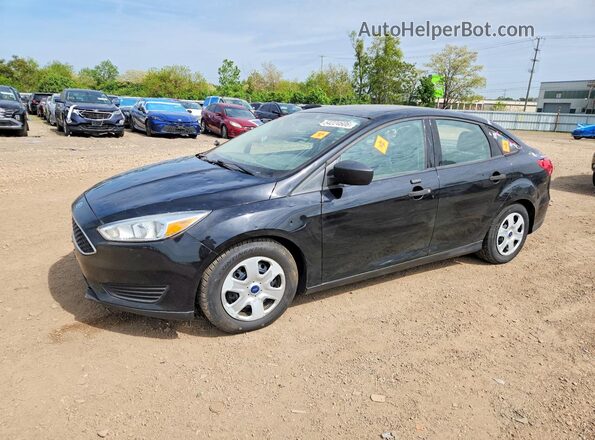 1FADP3E23GL386940 2016 FORD FOCUS Black Przód lewy