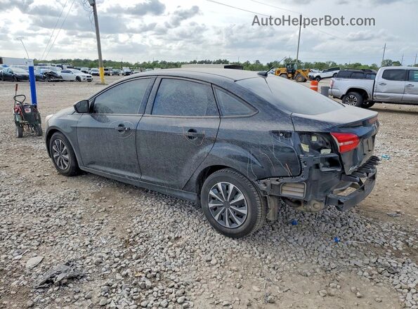 1FADP3E23JL304907 2018 FORD FOCUS Черный Задняя левая четверть