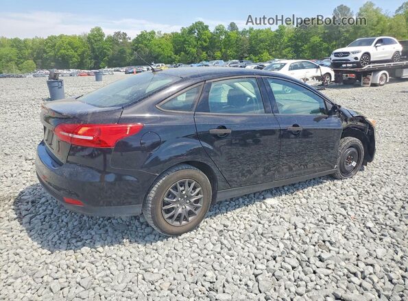 1FADP3E24JL307685 2018 FORD FOCUS Черный Задняя правая четверть