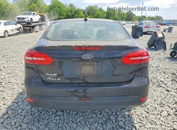 1FADP3E24JL307685 2018 FORD FOCUS Черный Вид сзади