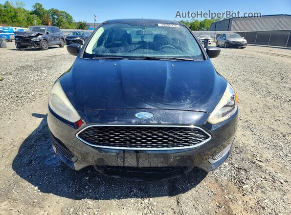 1FADP3E25HL209596 2017 FORD FOCUS Black წინა ხედი
