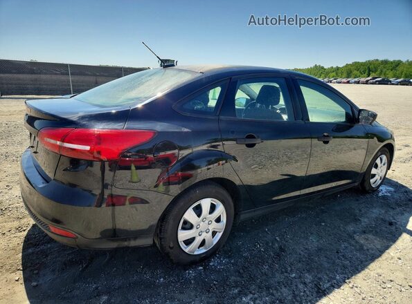 1FADP3E25HL209596 2017 FORD FOCUS Black უკანა მარჯვენა