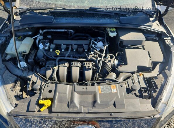 1FADP3E25HL209596 2017 FORD FOCUS Black უკანა სალონის ხედი