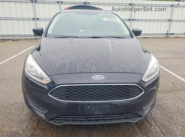 1FADP3E26GL229466 2016 FORD FOCUS Black Widok z przodu